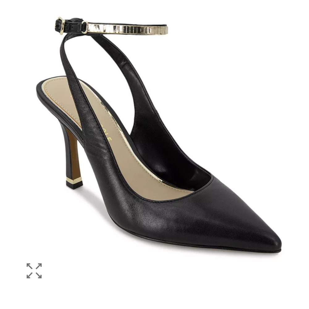 Kenneth Cole Sleek Black Heels